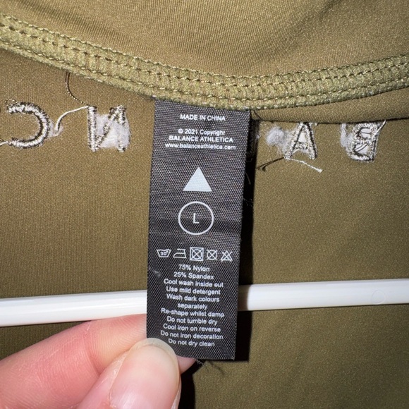 Balance Athletica Olive Green Jacket - Picture 7 of 7